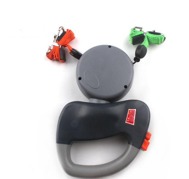 Retractable Dual Pet Dog Walking Leash - Image 7
