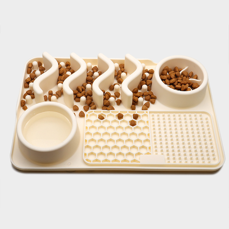 Dog Silicone Licking Pad Pet Licking Mat Silicone Smelling Mat Multifunctional Food Bowl Pets Supplies - Image 3