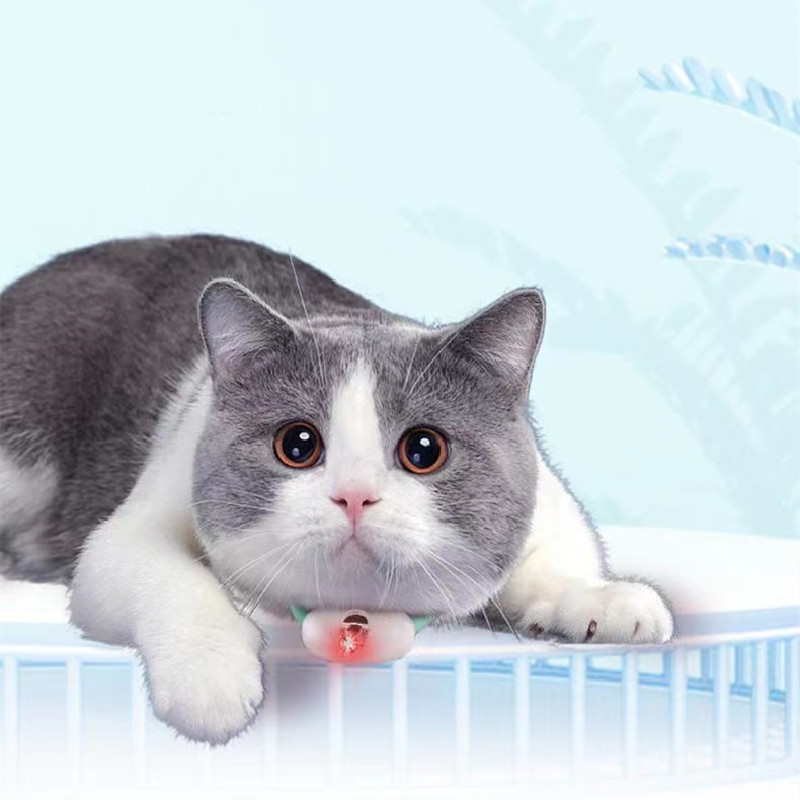 Automatic Cat Toy Smart Laser Teasing Cat Collar Electric USB Charging Kitten Amusing Toys Interactive Training Pet Items - Image 8